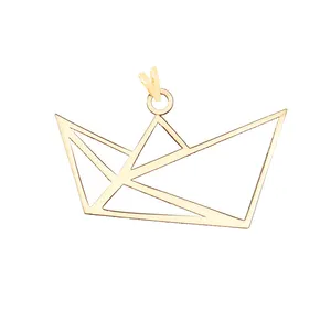 آویز گردنبند طلا 18 عیار زنانه الن نار مدل ELN3008