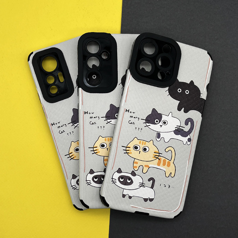 کاور مونیکا مدل کبریتی طرح پیشی ها مناسب برای گوشی موبایل اپل iPhone X / XS