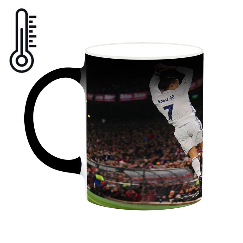 ماگ حرارتی کاکتی طرح Ronaldo رونالدو مدل mgh43196