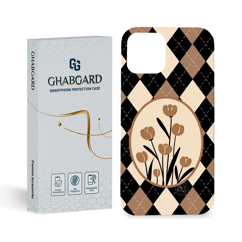 کاور قاب گارد مدل گل مناسب برای گوشی موبایل اپل iPhone 12 / 12 Pro