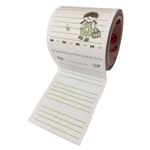 کاغذ یادداشت چسب دار مدل رولی طرح میوه کد 01