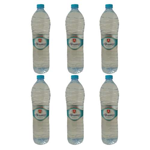 آب معدنی بیسمارک - 1.5 لیتر بسته 6 عددی