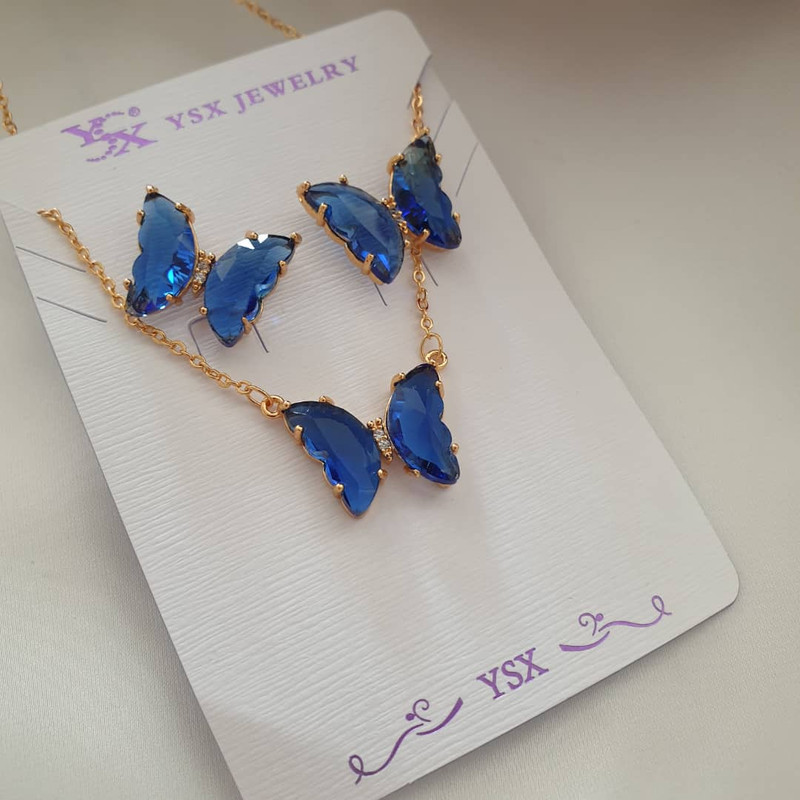 نیم ست زنانه وای اس ایکس مدل پروانه