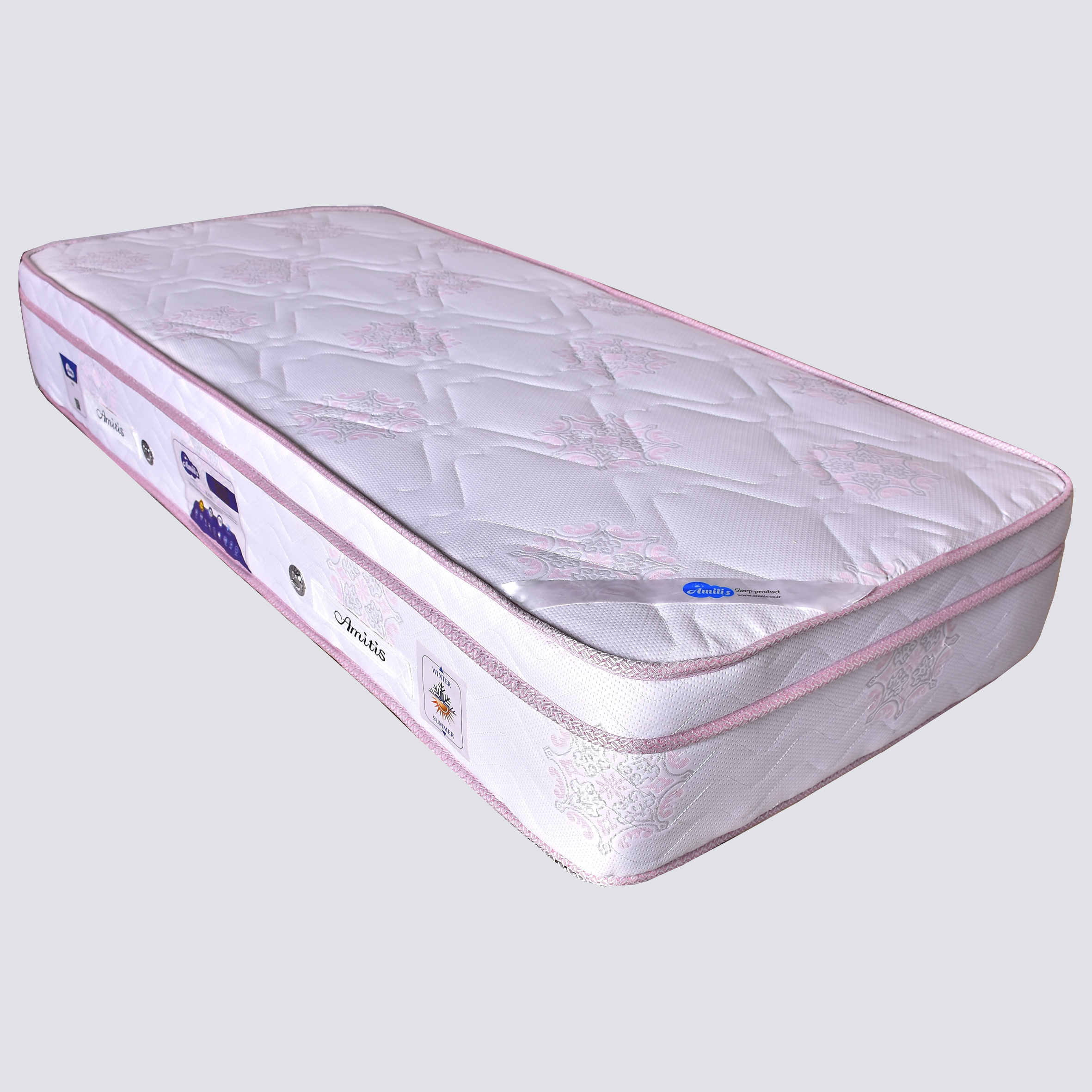 تشک  آمیتیس مدل تندیس یک نفره سایز 200 × 120 سانتی متر