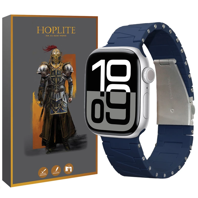 بند هاپلایت مدل Silicone Bead HL مناسب برای اپل واچ سری 4/5/6/Se سایز 44 میلیمتری