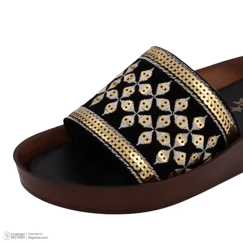 دمپایی زنانه مدل پاویسا طبی گیسو