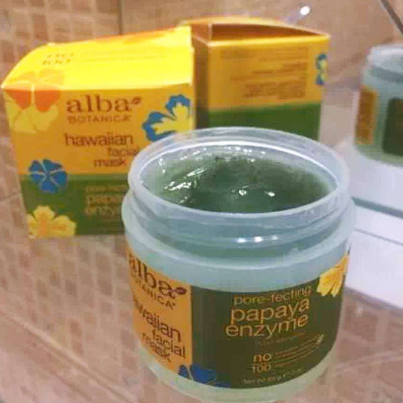 ماسک لایه بردار آلبا بوتانیکا مدل هاوایی حجم 85 میلی لیتر
