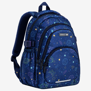 کوله پشتی مدرسه مدل طرح دار   space