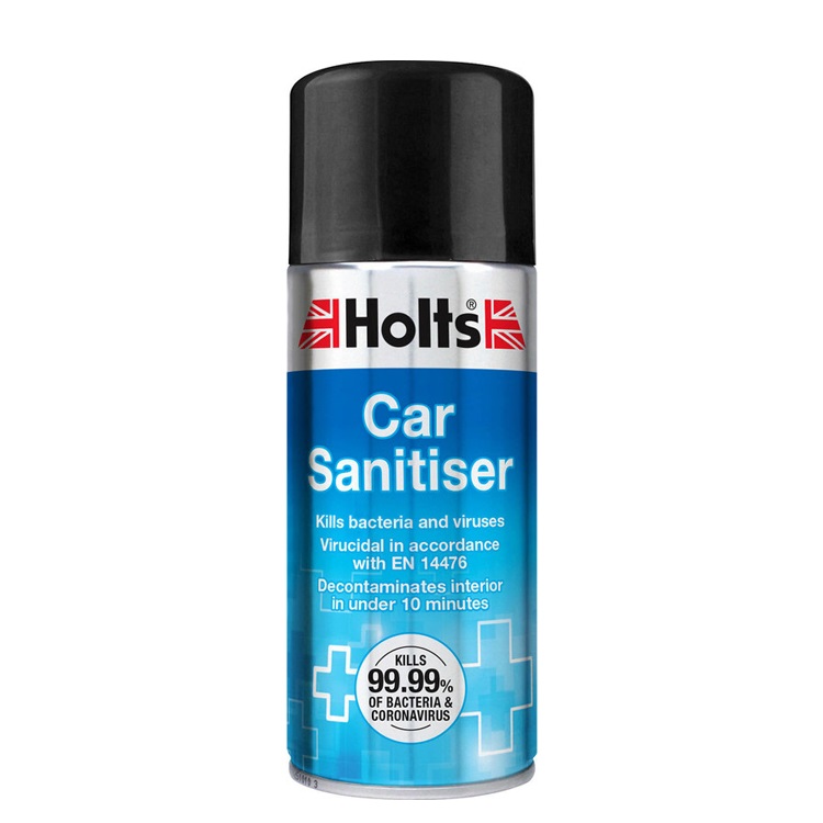 اسپری تهویه کابین خودرو و آنتی باکتریال هولتس مدل Car Sanitiser حجم 150 میلی لیتر
