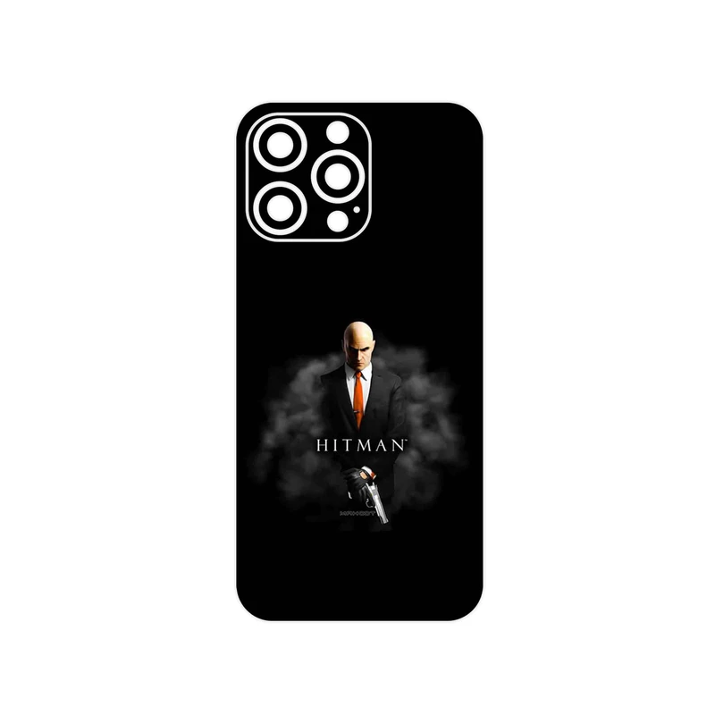 برچسب پوششی ماهوت مدل HITMAN مناسب برای گوشی موبایل اپل iPhone 14 Pro Max