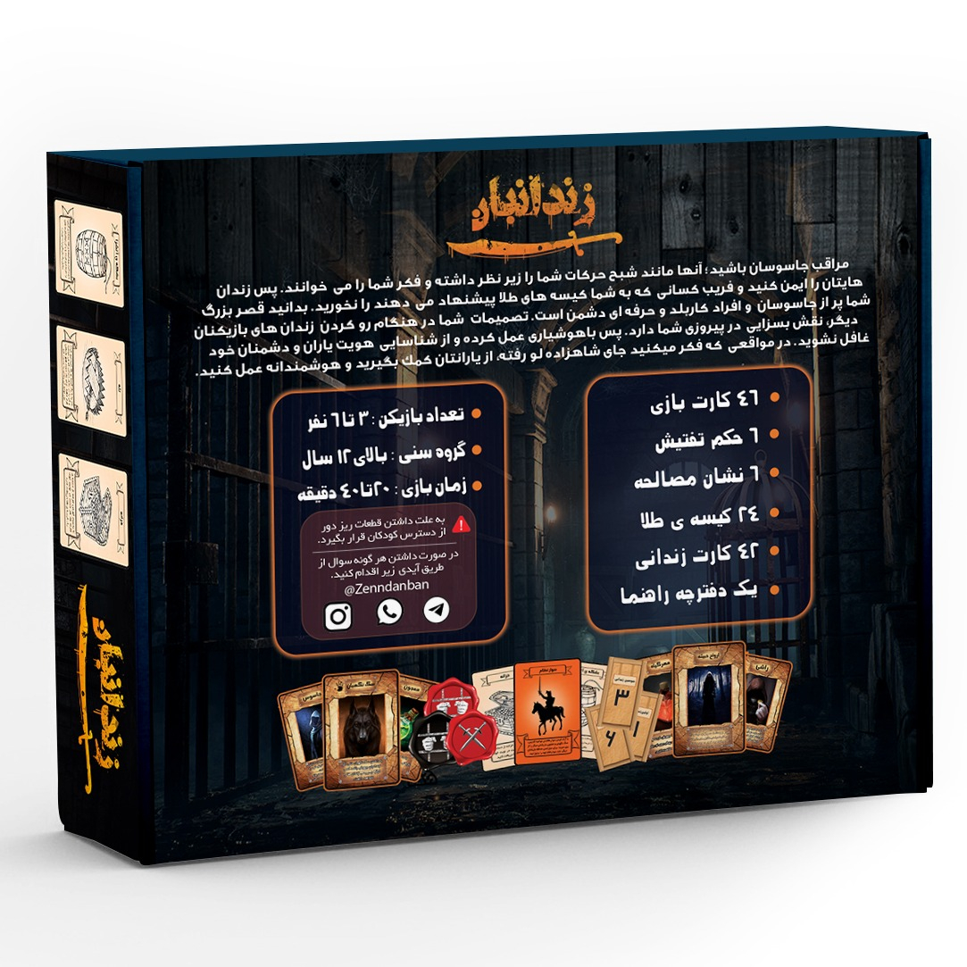 بازی فکری مدل  زندانبان