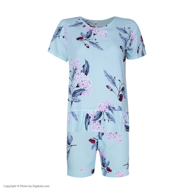 ست تی شرت و شلوارک زنانه مدل af00267