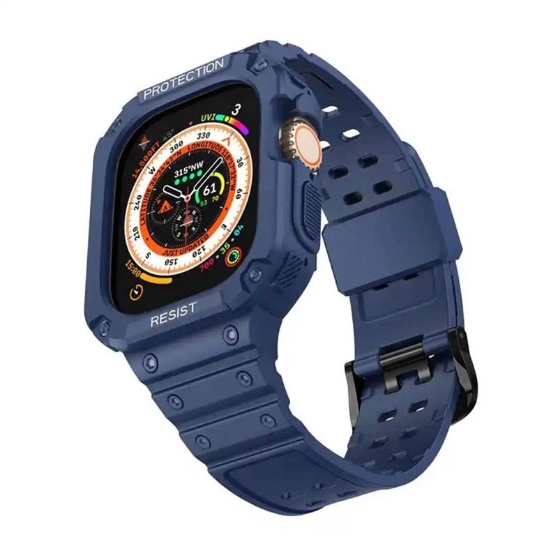 بند مدل Protection Resist G-Shock مناسب برای اپل واچ سایز 42 , 44 , 45 میلی متری