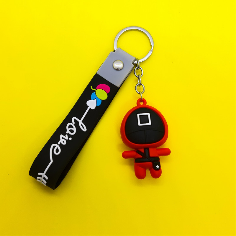 جاکلیدی مدل اسکوئید گیم بند دار کد 00014 جاکلیدی مدل اسکوئید گیم بند دار کد 00014