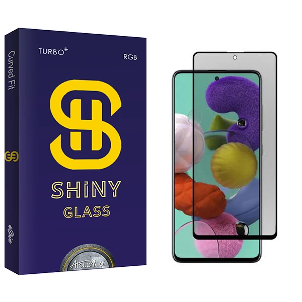 محافظ صفحه نمایش حریم شخصی آتوچبو مدل Shiny مناسب برای گوشی موبایل سامسونگ Galaxy A51 4G