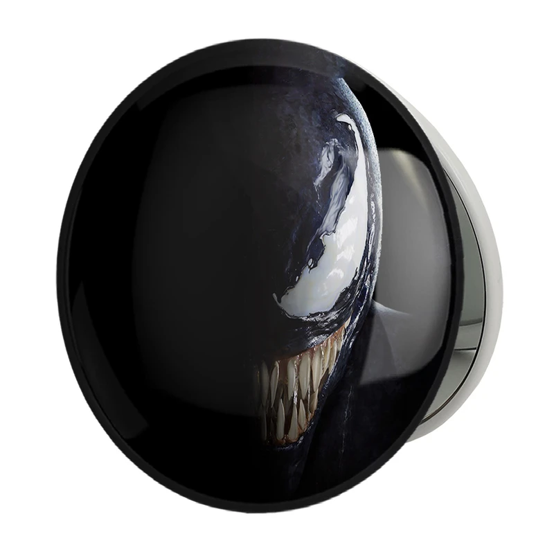 آینه جیبی خندالو طرح ونوم Venom مدل تاشو کد 27319 