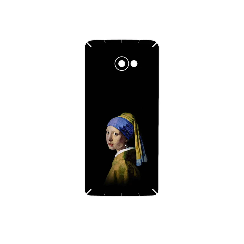 برچسب پوششی ماهوت مدل Girl with a Pearl Earring of Vermeer مناسب برای گوشی موبایل اچ تی سی Butterfly S