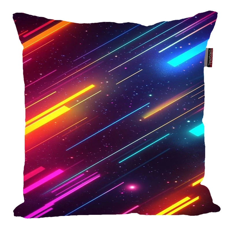 کوسن پاد آفرین مدل فانتزی طرح رنگی کهکشانی خفن کد p1083