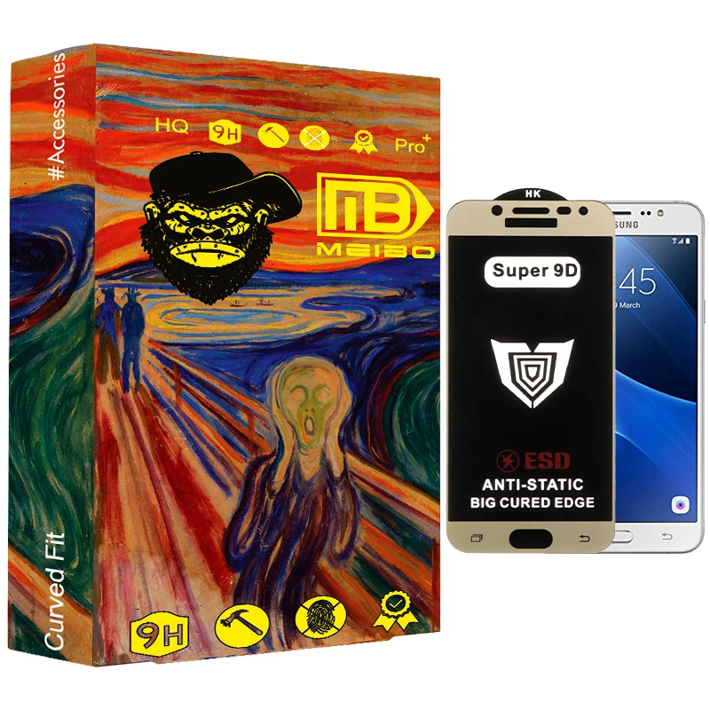 محافظ صفحه نمایش میبو مدل Super9D Elara 007 مناسب برای گوشی موبایل سامسونگ galaxy j7 prime