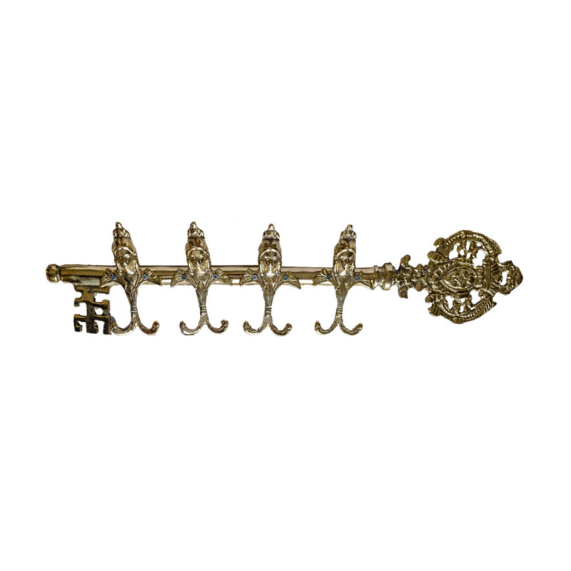 آویز لباس برنجی مدل رخ کد S-4150