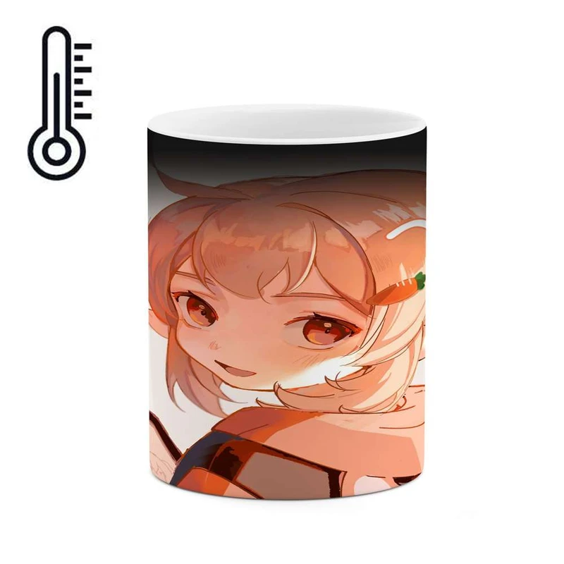 ماگ حرارتی کاکتی مدل انیمه کد mgh16112