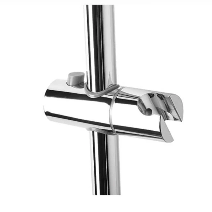 عکس شماره 2 : شیر حمام مدل کریستال به همراه علم دوش حمام