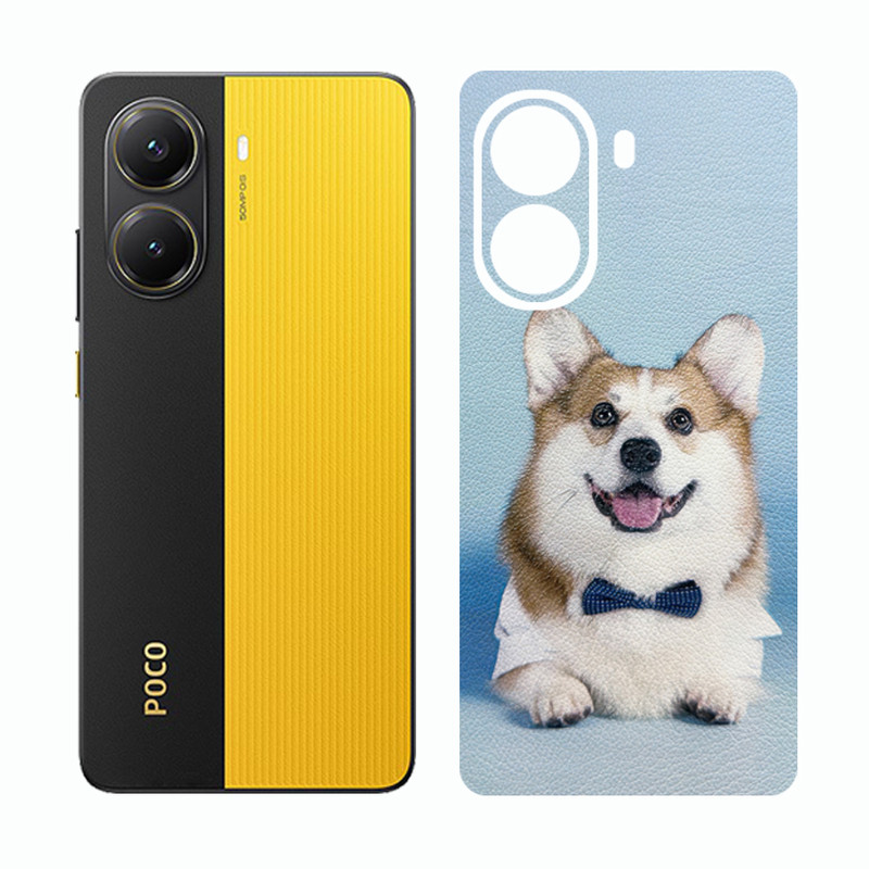 برچسب پوششی ریمکس مدل Cover طرح سگ مناسب برای گوشی موبایل شیائومی Poco X7 Pro