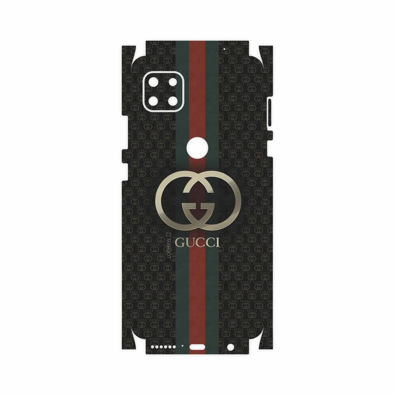 برچسب پوششی ماهوت مدل GUCCI-Logo-FullSkin مناسب برای گوشی موبایل موتورولا MOTO G 5G