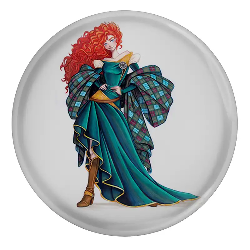 مگنت مدل S13219 طرح کارتون دختر پرنسس مریدا دلیر