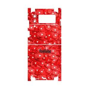MAHOOT Youtube-FullSkin Cover Sticker for Samsung Galaxy Z Flip3 5G