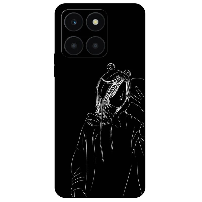 کاور مگافون طرح دخترانه مدل 1841 مناسب برای گوشی موبایل آنر X6A     