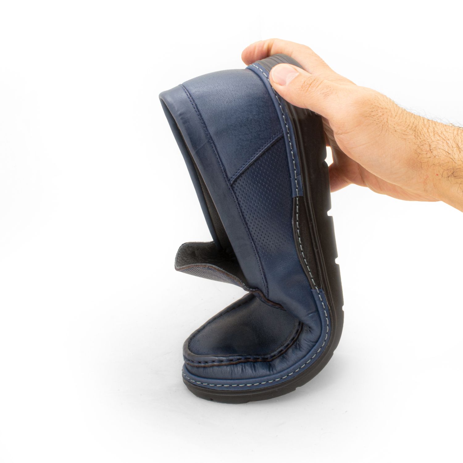 کفش کالج مردانه چرم عطارد مدل چرم طبیعی کد SH285 -  - 9
