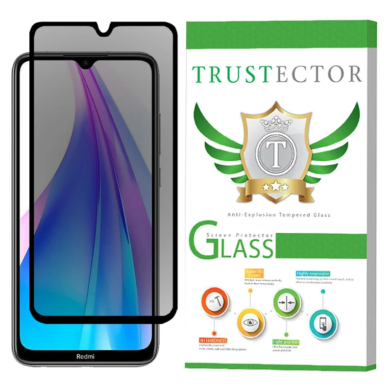  محافظ صفحه نمایش حریم شخصی تراستکتور مدل PSP مناسب برای گوشی موبایل شیائومی Redmi Note 8T