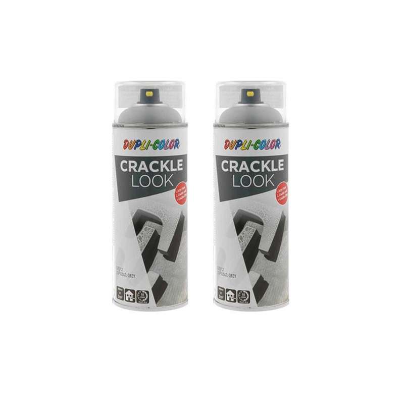 اسپري رنگ ترک خاکستری دوپلي کالر مدل CRACKLE LOOK حجم 400 میلی لیتر مجموعه 2 عددی اسپري رنگ ترک خاکستری دوپلي کالر مدل CRACKLE LOOK حجم 400 میلی لیتر مجموعه 2 عددی