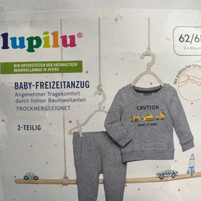 ست تی شرت و شلوار نوزادی لوپیلو مدل 362718 -  - 2