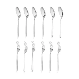 ست قاشق و چنگال غذاخوری 12 پارچه روماتیک مدل K27