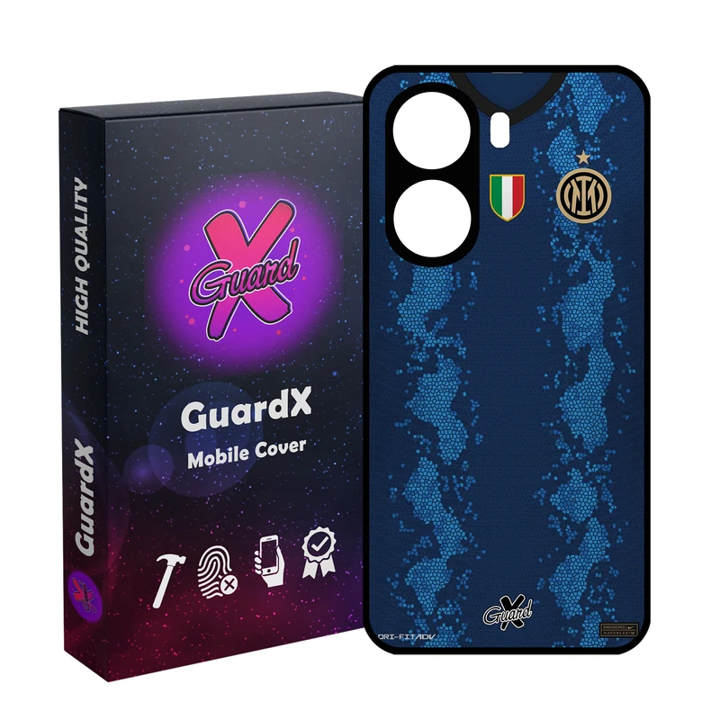 کاور گارد ایکس طرح Inter Milan مدل 10400 مناسب برای گوشی موبایل شیائومی Redmi A5 / Poco C71