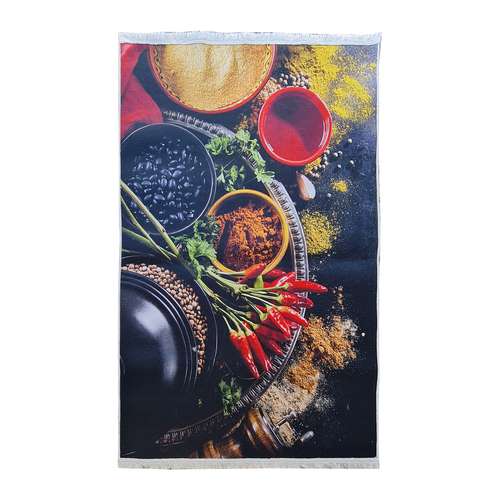 فرش ماشینی مدل آشپزخانه کد 100402