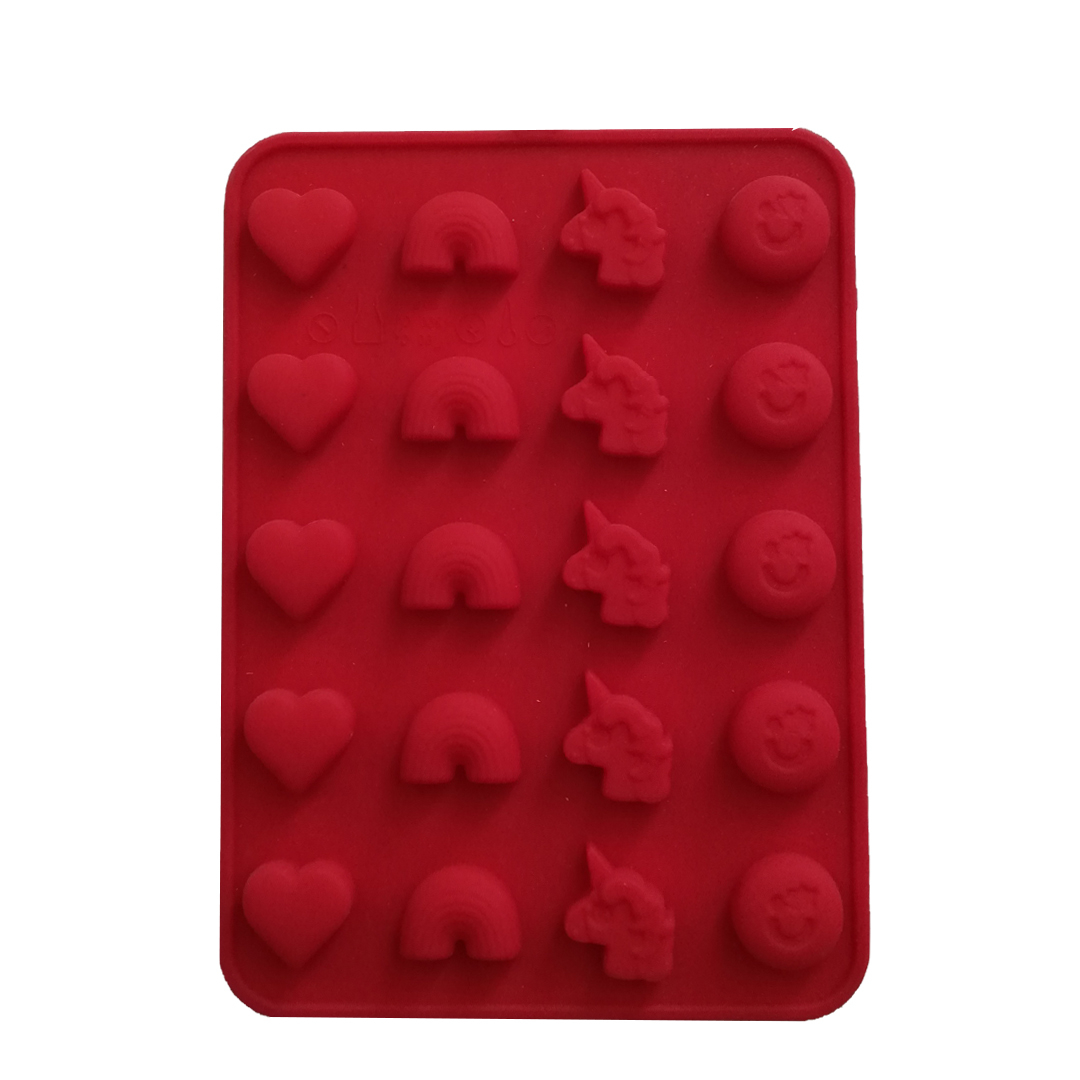 قالب شکلات طرح یونیکورن