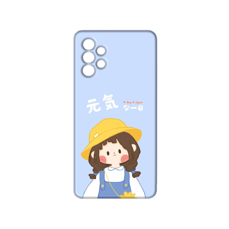 کاور مدل دخترانه کد 195 مناسب برای گوشی موبایل سامسونگ galaxy A52