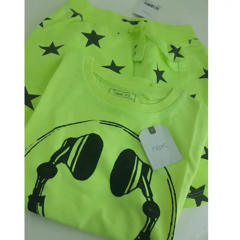 ست تی شرت و شلوارک پسرانه نکست مدل yf-2412