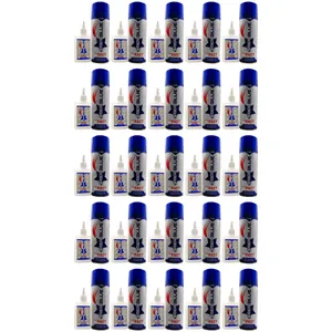 چسب 123 استار بلو مدل B100 حجم 400 میلی لیتر مجموعه 25 عددی