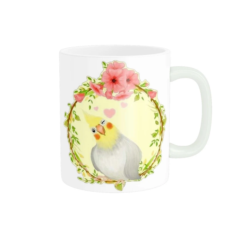 ماگ پاد آفرین مدل پرنده عروس هلندی کیوت کارتونی فانتزی پینترستی کد 454