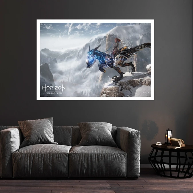 تابلو بکلیت طرح انیمیشن هوریزان مدل قاب شاسی W-s8808