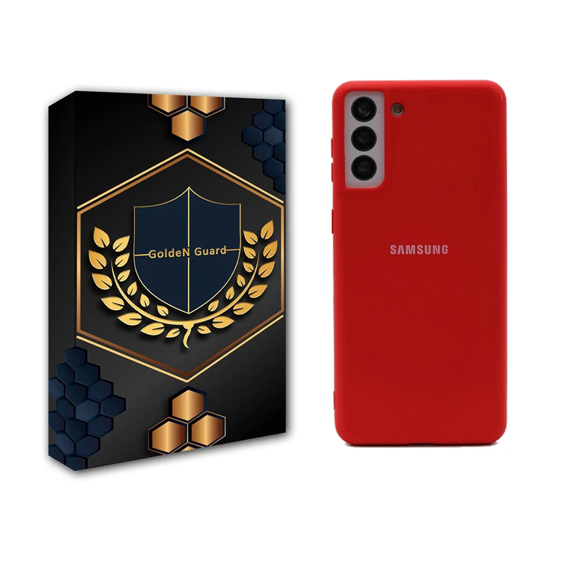 کاور گلدن گارد مدل سیلیکونی پاک کنی مناسب برای گوشی موبایل سامسونگ Galaxy S21 FE