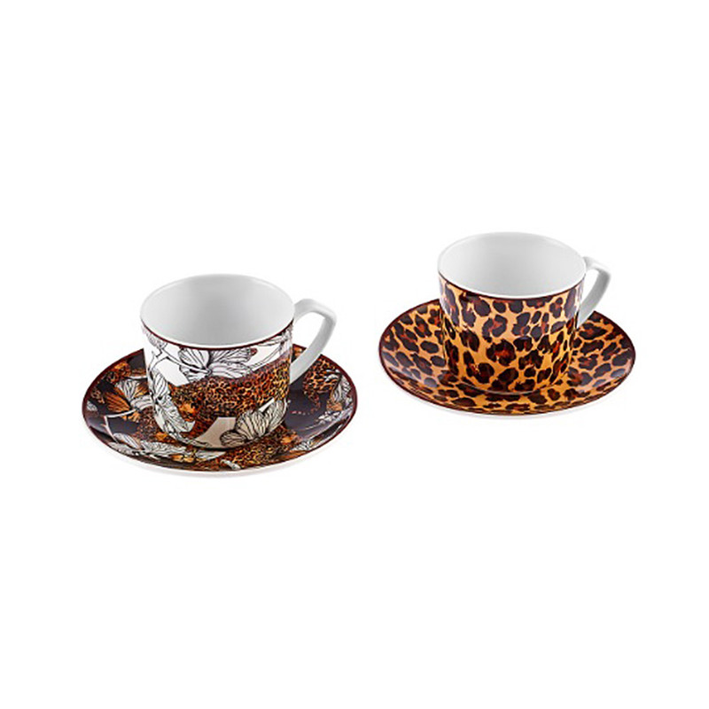 سرویس قهوه خوری 4 پارچه 2 نفره کاراجا مدل tiger