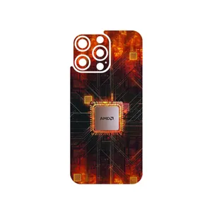 MAHOOT AMD Cover Sticker for Apple iPhone 15 Pro Max