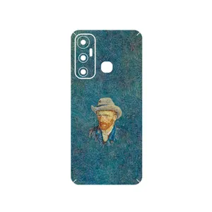 MAHOOT Self portrait with a gray felt hat Cover Sticker for Infinix Hot 11