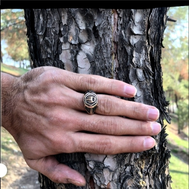 انگشتر مردانه مدل Rk