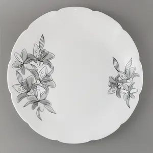 بشقاب غذا خوری مدل سیکاس بسته 6 عددی